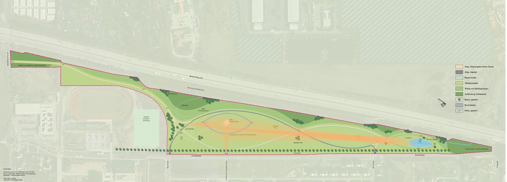 Gruschewegdreieck Plan